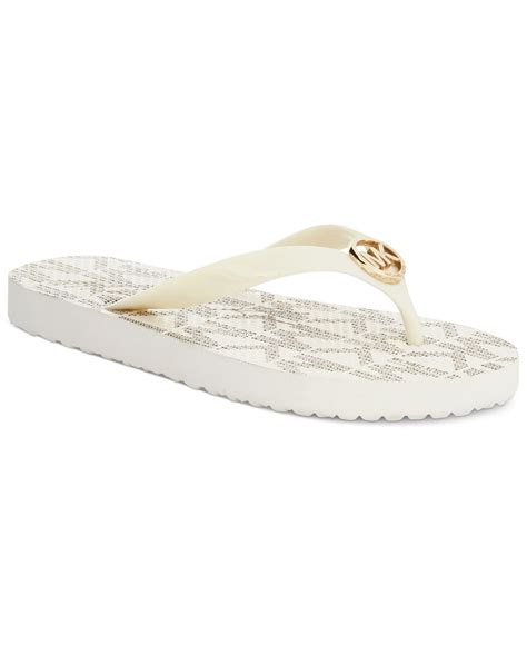 Michael Kors flip flops sale